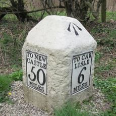 Milestone At National Grid Reference Ny 47650 59940