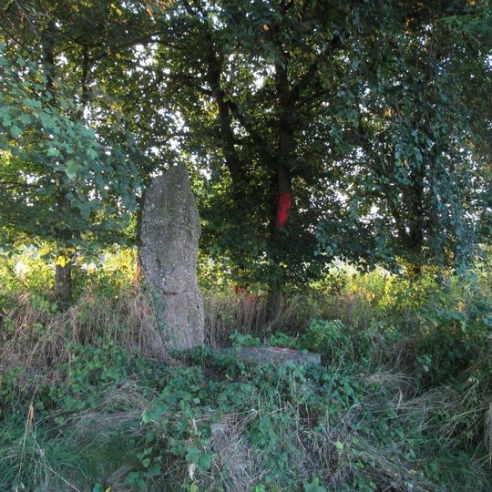 Menhir nad Nýřany nedaleko Pankráce