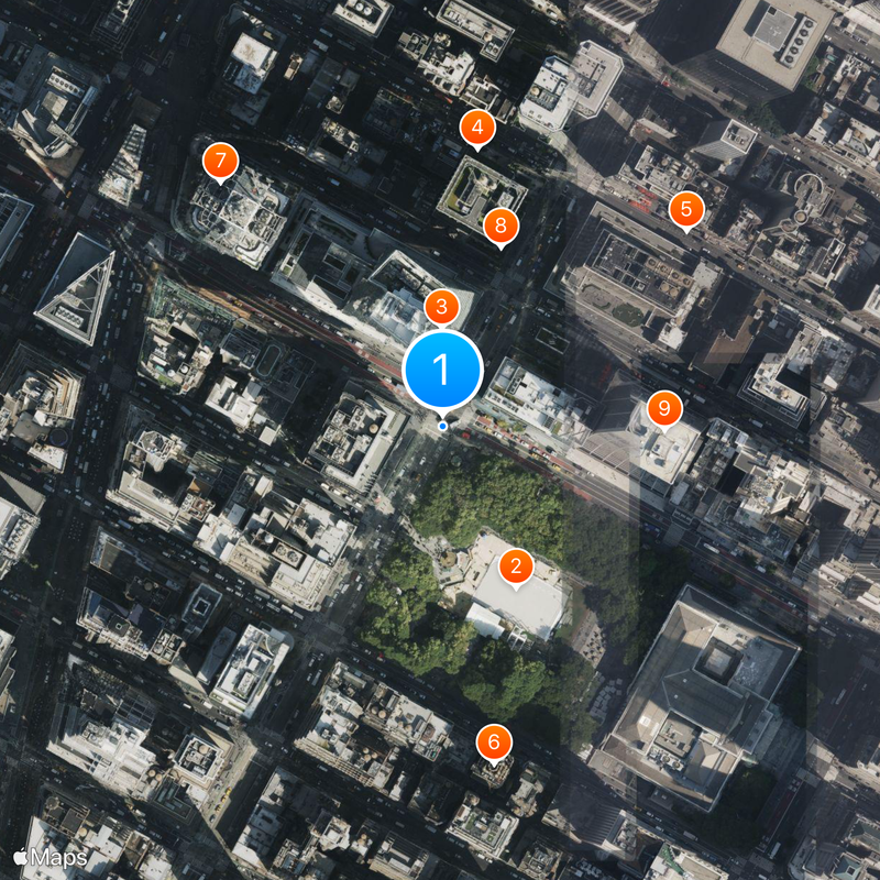Midtown Manhattan Mapa