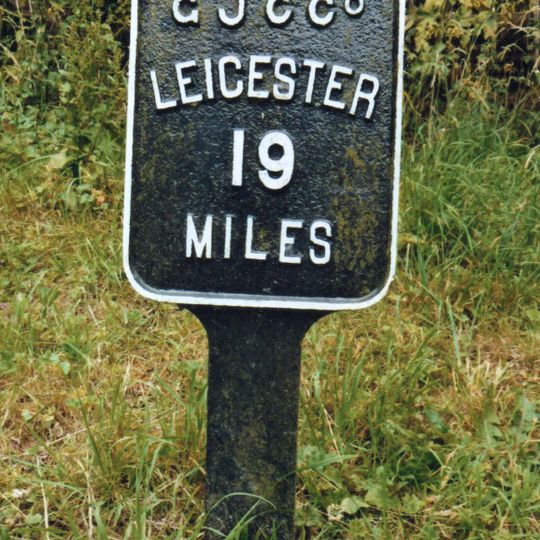 Mileplate Circa 56 Metres West Of Bridge No. 59 Grand Union Canal