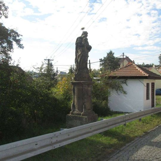 Socha svatého Josefa v Manětíně