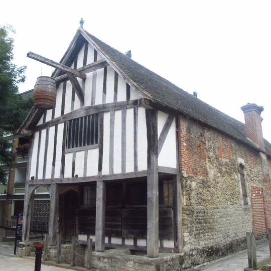 Mittelalterlicher Kaufmannsladen bei 58 French Street