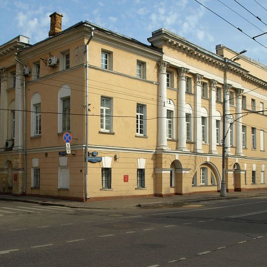 Главный корпус Пречистенской пожарной части