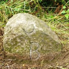 Parish Boundary Stone 280 Metres To North West Of Taylor Shop