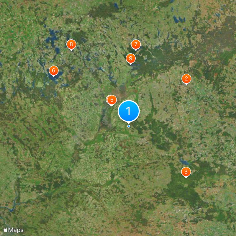 Voïvodie de Podlachie Carte