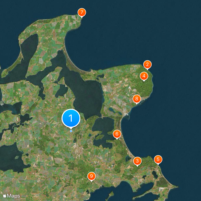 Rügen Map