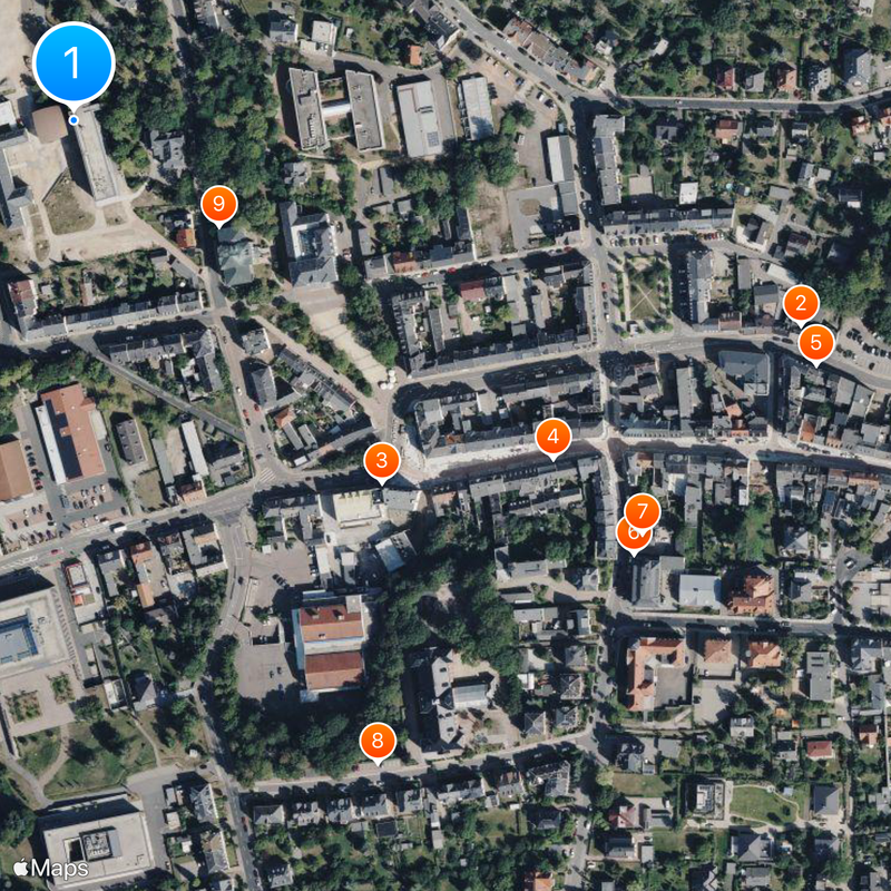 Hochschule Mittweida Map