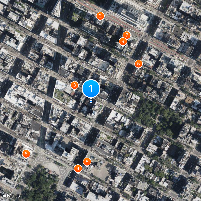 Gramercy Tavern Map