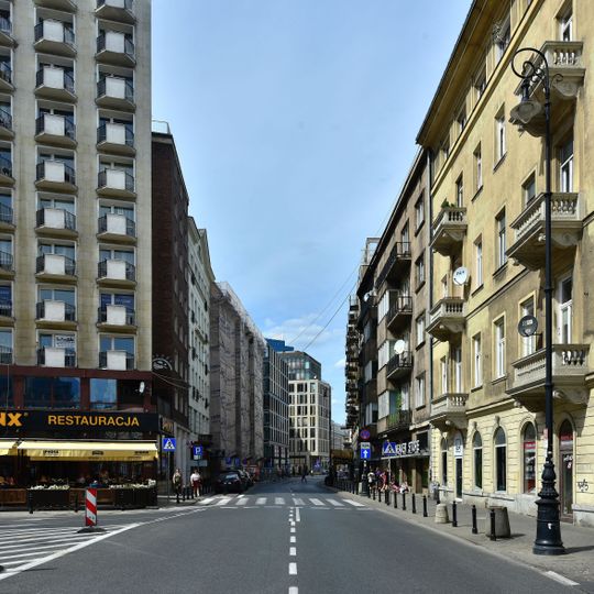 Ulica Szpitalna - założenie urbanistyczne