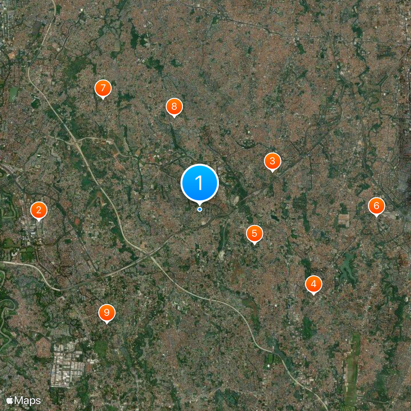 Tangerang Selatan Mapa