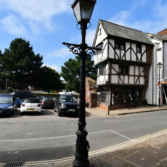 Lamp Post Beside The Church Of St Mary Steps