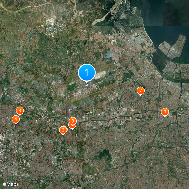 Soekarno–Hatta International Airport Map