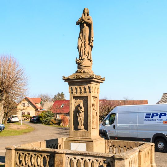 Maria column in Ostružno
