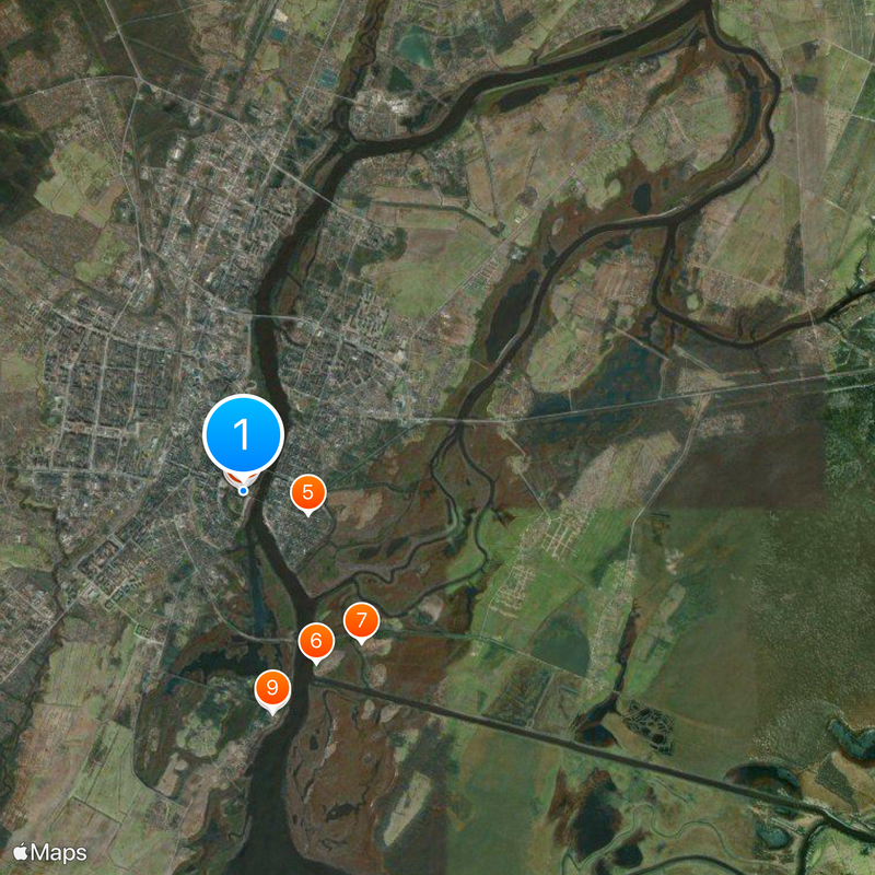 Veliki Novgorod Kaart