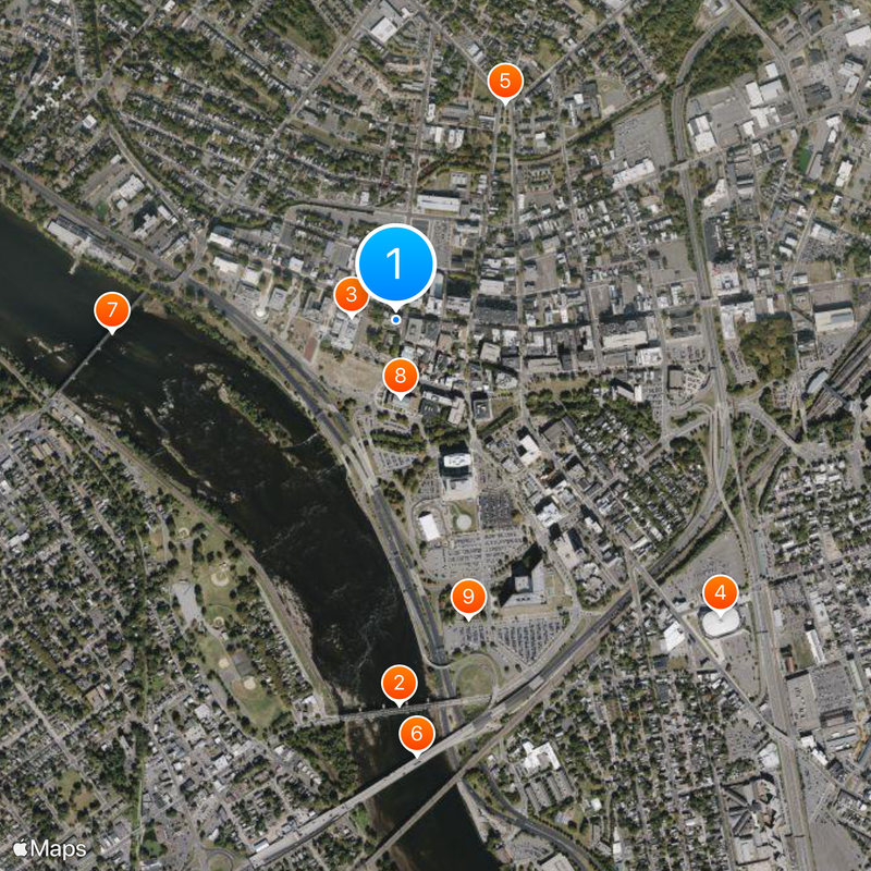 Thomas Edison State University Map