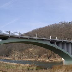 Berounka bridge in Liblín