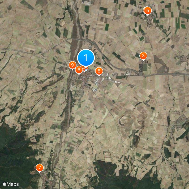 Santo Domingo de la Calzada Map