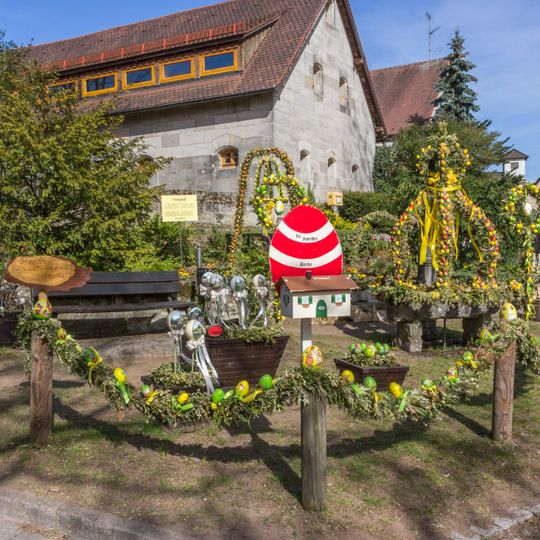 Easter fountains in Ungelstetten