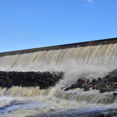 Shavan spillway dam