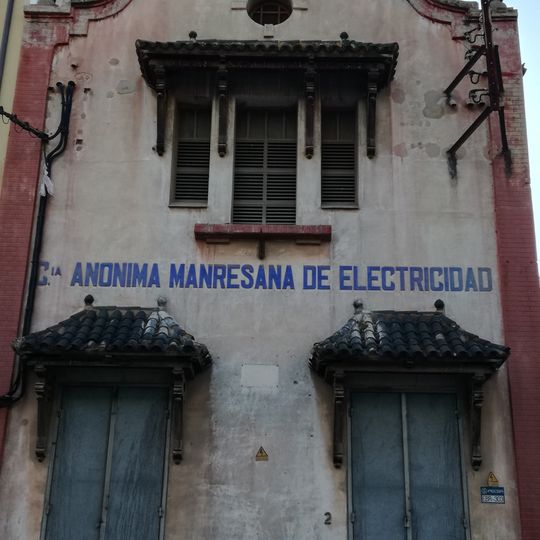 Edifici transformador de la Manresana d'Electricitat