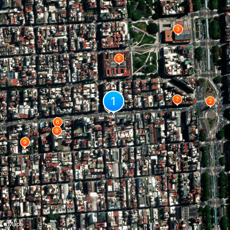 Pizzeria Guerrín Map