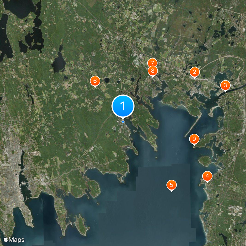 Tabor Academy Map