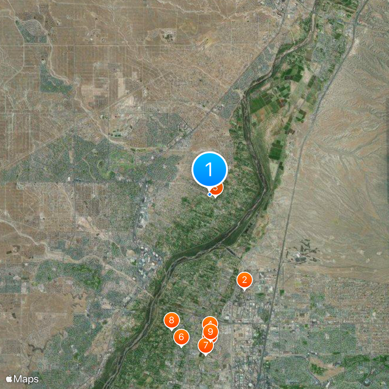Corrales Map