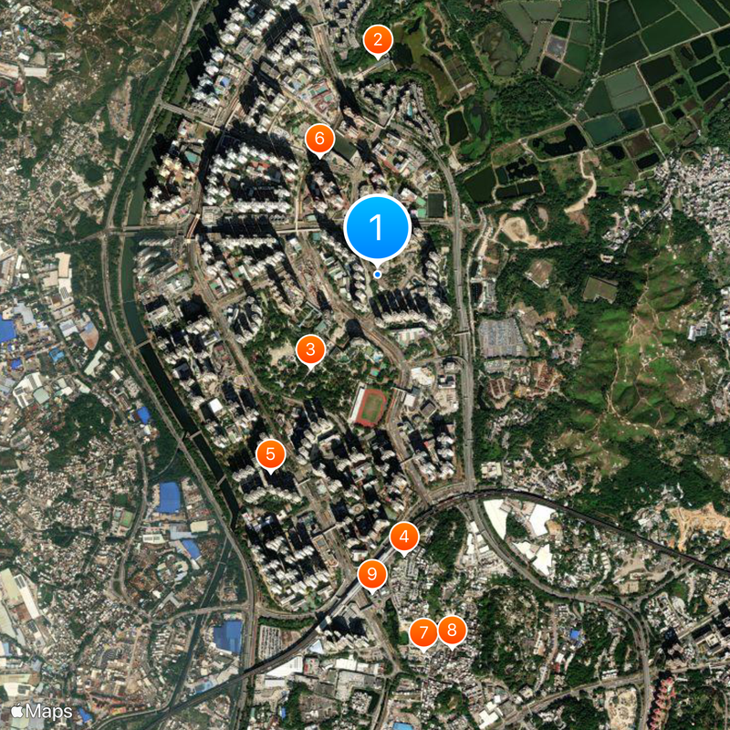 Kingswood Villas Mappa