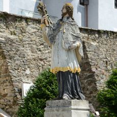 Figurenbildstock hl. Johannes Nepomuk und Brunnen