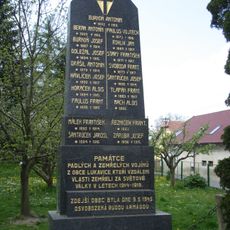 Památník obětem 1. sv. války v Lukavici
