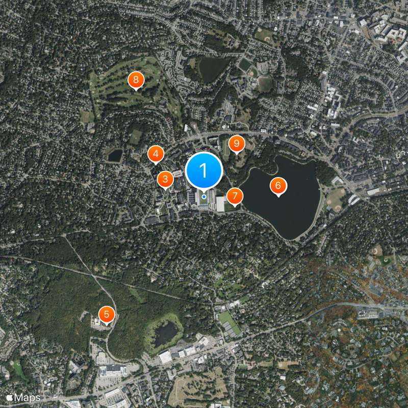 Alumni Stadium Carte