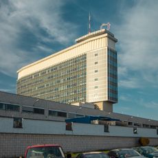 Česká televize buildings at Kavčí hory