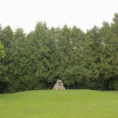 Memorial of the Soviet pilot on the Komarov street in Litovel