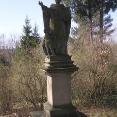 Socha svatého Dominika v zámeckém parku v Bojkovicích