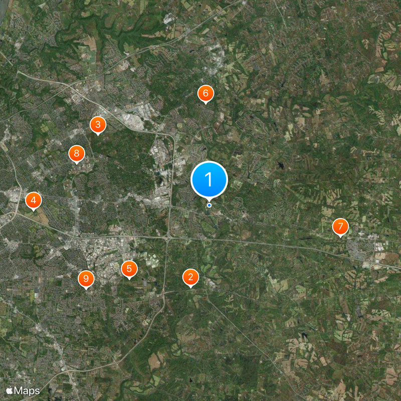 Valhalla Golf Club Map