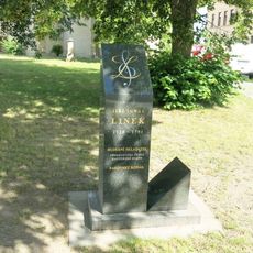 Pomník Jiřího Ignáce Linky na Mírovém náměstí v Bakově nad Jizerou