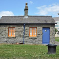 Locky's Cottage (former Workmen's Hut at Sea Lock to Roath Basin