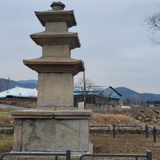 보성 우천리 삼층석탑