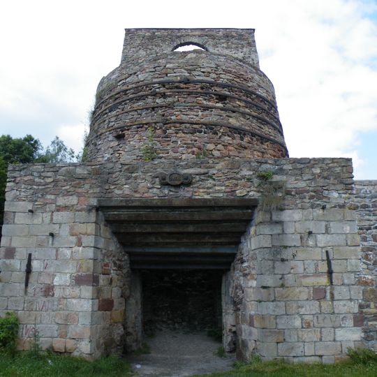 Wielki piec z wieżą