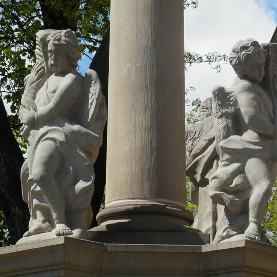 Mariánsky stĺp, socha III.