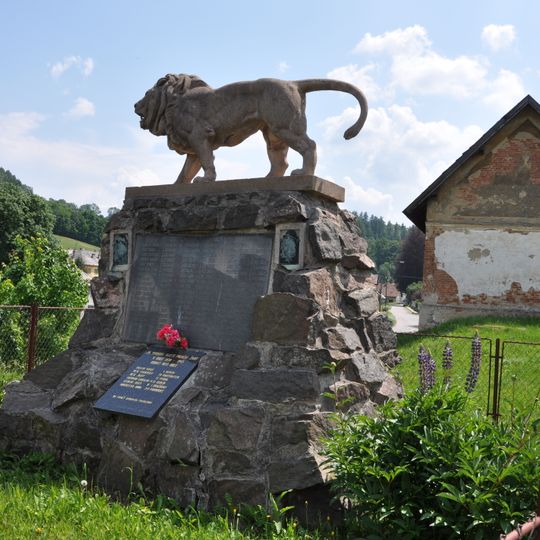 World War I memorial in Horní Čermná
