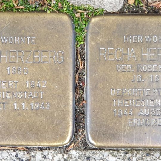 Stolperstein dedicated to Bendix Herzberg