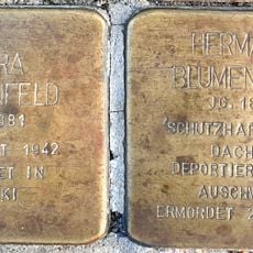 Stolperstein à la mémoire de Clara Blumenfeld