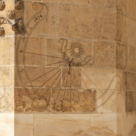 Cadran solaire - hôtel de Cluny