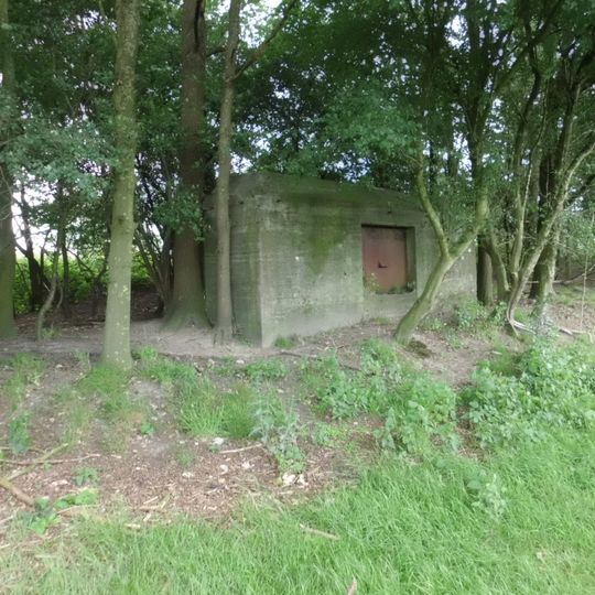 Kazemat GLR14 tussen damsluis aan de Roffelaarskade en de Pothbrug