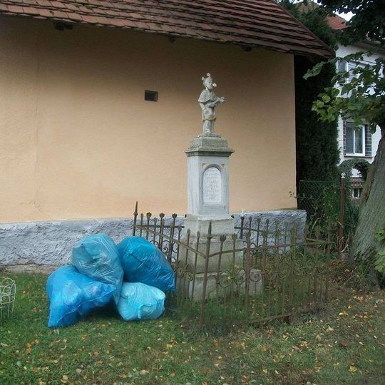 Socha svatého Jana Nepomuckého v Oseku