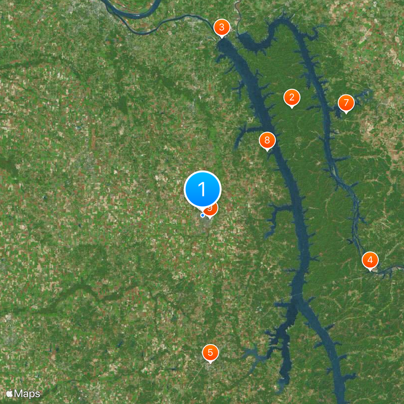 Université d'État de Murray Carte