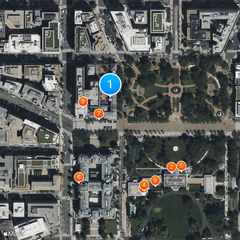 Presidential Townhouse Mappa