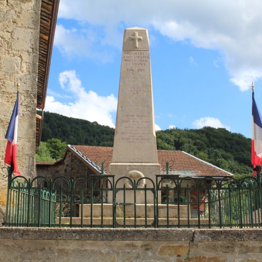 War memorial of Nivollet-Montgriffon