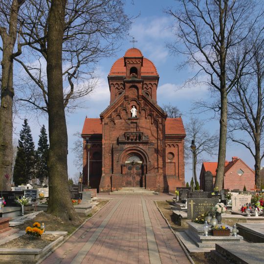 Cemetery chapel in Katowice Bogucice